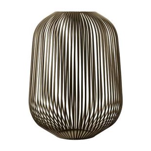 Lito Lantaarn Burned Metal Large | Bruin | Staal