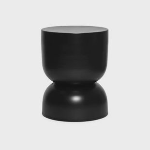 sweeek - Bijzettafel, metalen nachtkastje Ø32 x H42cm