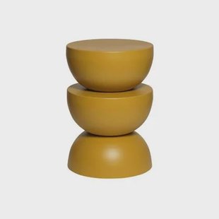 sweeek - Bijzettafel, einde van de bank, metalen nachttafel Ø32 x