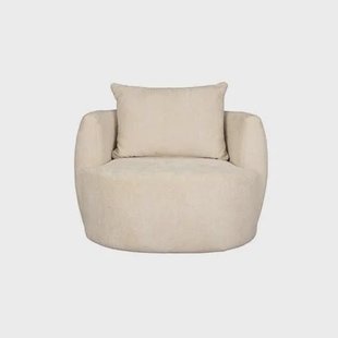Dutchbone Rocca Fauteuil Latte - Beige
