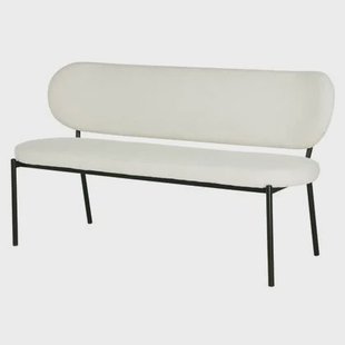 Giga Meubel - Eetkamerbank Beige Stof - Zitbreedte 160cm - Maddie