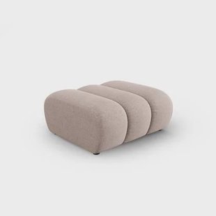 Micadoni Lupine Hocker - Chenille - Beige