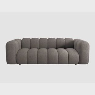 Micadoni Lupine 3-zitsbank - Chenille - Grijs