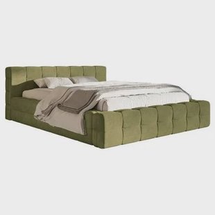 Selsey Design Tilly bedframe velvet met opbergvak 140 x 200 cm
