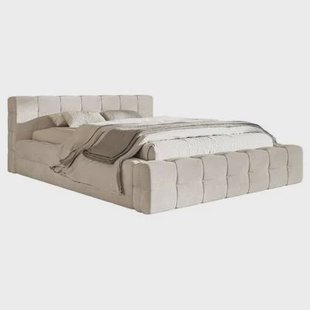 Selsey Design Tilly bedframe velvet met opbergvak 180 x 200 cm