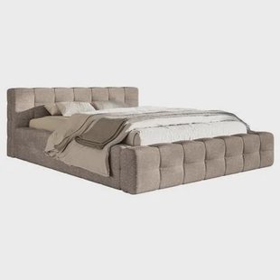 Selsey Design Tilly bedframe chenille met opbergvak 140 x 200 cm