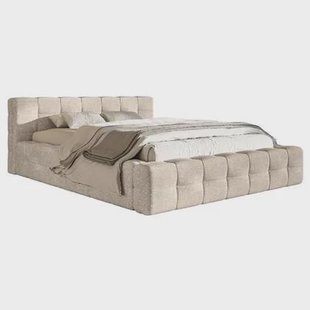 Selsey Design Tilly bedframe chenille met opbergvak 160 x 200 cm