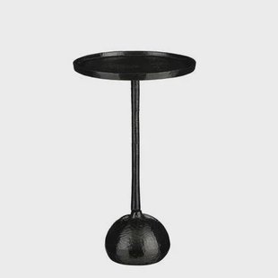 Mica Decorations Colin Bijzettafel - H58 x Ø34 cm - 100% FSC - Zwart Mica Decorations Colin Bijzettafel - H58 x Ø34 cm - 100% FSC - Zwart