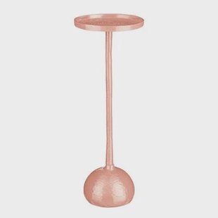 Mica Decorations Colin Bijzettafel - H68 x Ø24 cm - 100% FSC - Roze Mica Decorations Colin Bijzettafel - H68 x Ø24 cm - 100% FSC - Roze