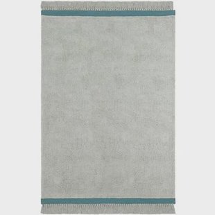 Tapis Petit Misty blue vloerkleed 170x120 Day at Zoo