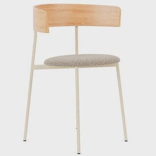 FÉST Friday stoel met armleuning sand|natural Alpine Natural