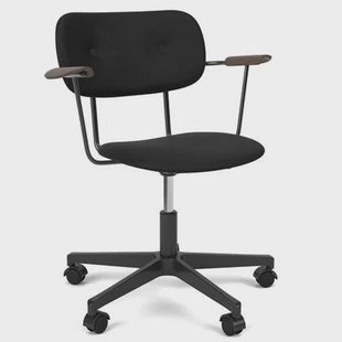 Audo Copenhagen Co Task bureaustoel Sierra 1001 donker eiken|zwart