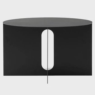Audo Copenhagen Androgyne bijzettafel Ø63 zwart staal