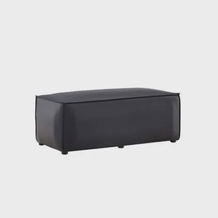 Venture Home Palermo Hocker | Poef 119 x 46,5 x 59 - Zwart