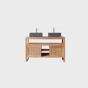 Tikamoon - Colonial - Badmeubel in massief teak 120 cm