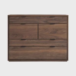 Tikamoon - Senson - Massief notenhouten ladekast