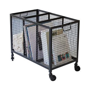 Tikamoon - Industriel - Metalen kast op wielen