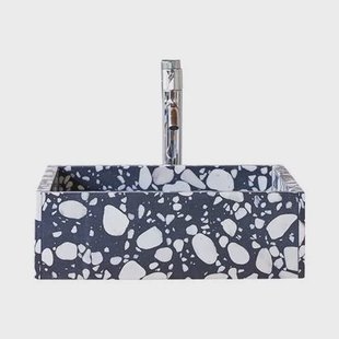 Tikamoon - Unik - Wastafel van premium terrazzo