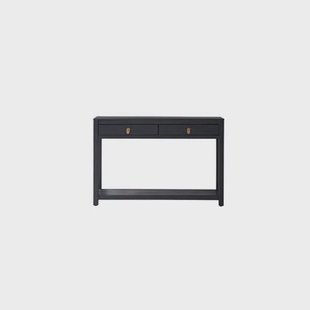 Tikamoon - Zenaka - Wengé bijzettafel met 2 laden