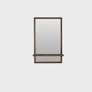 Tikamoon - Galyno - Spiegel van palissanderhout 75x45 cm