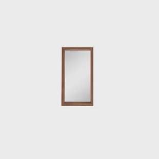 Tikamoon - Stelle - Walnoothouten spiegel 55x30 cm