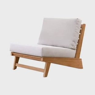 Tikamoon - Olia - Massief teakhouten tuinstoel