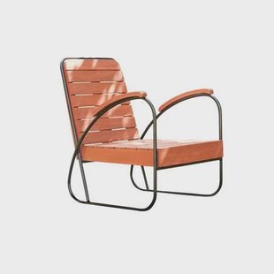 Tikamoon - Key Wood - Tuinstoel met armleuning in massief acacia