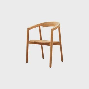 Tikamoon - Francia - Massief teak tuinstoel