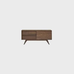 Tikamoon - Esmée - Tv-meubel van massief notenhout 130 cm Tikamoon - Esmée - Tv-meubel van massief notenhout 130 cm