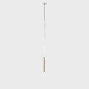 QAZQA Moderne hanglamp wit beige voor railsysteem 1-fase - Slimline