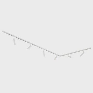 QAZQA Modern railsysteem met 6 spots wit 1-fase - Slimline Uzzy