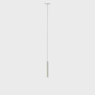 QAZQA Moderne hanglamp wit voor railsysteem 1-fase - Slimline Keno