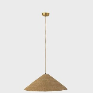 J-Line hanglamp Hoed Moonj - jute - naturel - small