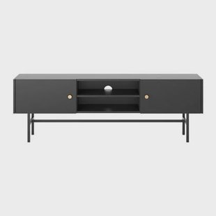by fonQ Scandiva Tv-meubel - Zwart by fonQ Scandiva Tv-meubel - Zwart