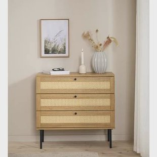 Nordic Home Meya ladekast - zwart