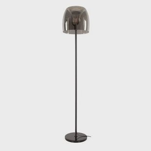 Fraaai Ariana vloerlamp 1L drift glas - smoke grijs