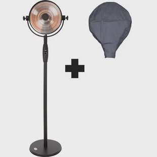 Sunred - COMBIDEAL - Heater & Hoes - Retro - Bright lijn - Zwart - Sunred - COMBIDEAL - Heater & Hoes - Retro - Bright lijn - Zwart -