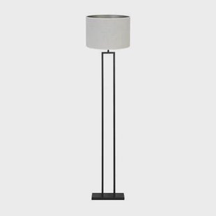 Light & Living Vloerlamp Shiva|Saverna - Zwart|Eiwit - Ø40x170cm