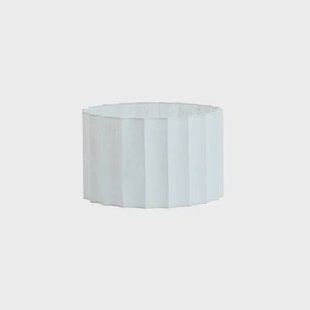 Light & Living Cilinder lampenkap Disli - Wit - Ø40cm