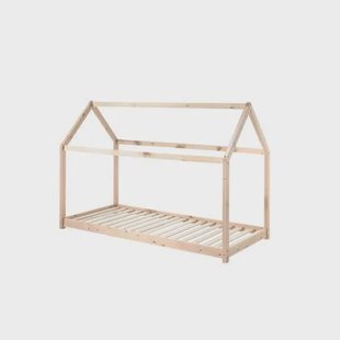 LUCEVI - Cabane Bed 90x200cm - Beige