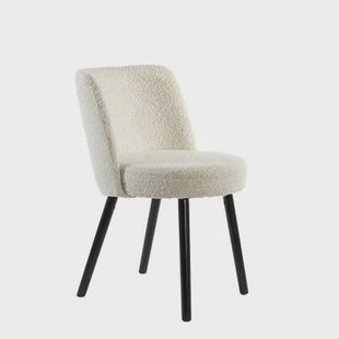 Light & Living - Eetkamerstoel ECKLEY - 56x47x79cm - Wit - Set van 2