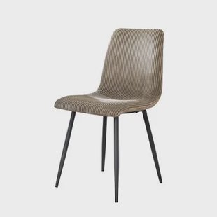 Hoyz Collection - Stoel Rib - Rock Zandkleur - Set van 4