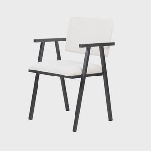 Giga Meubel - Eetkamerstoel Beige Stof - Linn - Set van 2