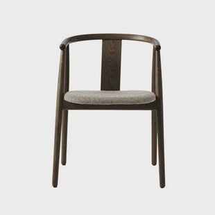 Giga Living - Eetkamerstoel Donkerbruin|Bruin Eikenhout - Relate - Set van 2