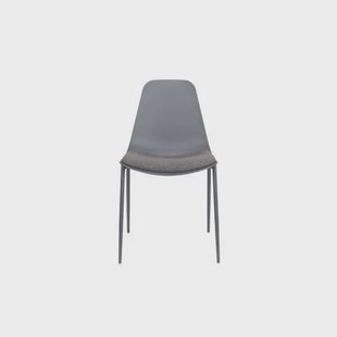 Giga Meubel - Eetkamerstoel Grijs - Zithoogte 48cm - Set van 4 Giga Meubel - Eetkamerstoel Grijs - Zithoogte 48cm - Set van 4