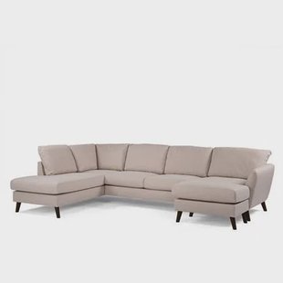 Giga Meubel - Chaise Longue Bank - Beige|Zwart - Links 310cm - Inari Giga Meubel - Chaise Longue Bank - Beige|Zwart - Links 310cm - Inari