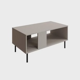 Meubella - Salontafel Alex - Beige - 92 cm Meubella - Salontafel Alex - Beige - 92 cm
