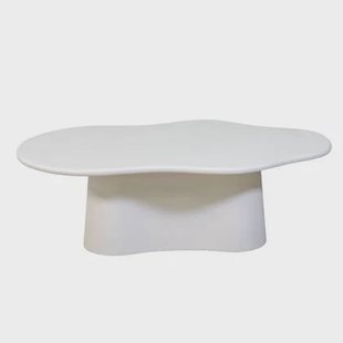 Giga Meubel - Salontafel Organisch 120cm - Beige Beton - Jessie