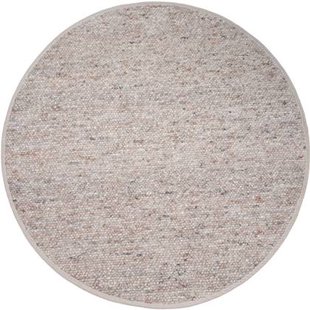 Veer Carpets - Vloerkleed Stone Donker Beige 417 - Rond ø160 cm