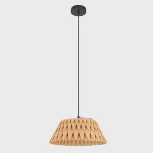 Anne Lighting - hanglamp - Maze - naturel - hout - Ø 46cm - E27 -